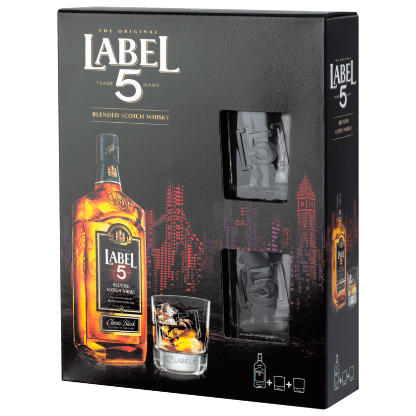 Label 5 Scotch Whisky 0,50l